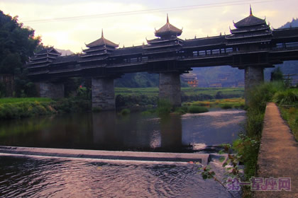 最有特色的民间建筑：侗族风雨桥