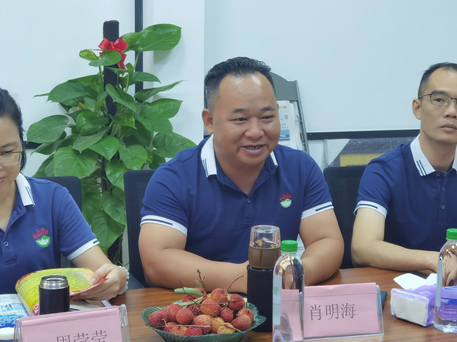凝聚桂商 共谋发展 ——我商会会长肖明海带队拜访惠州市广西商会